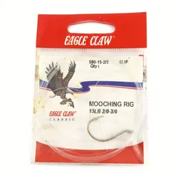 Eagle Claw Mooching Rig 15 LB 2/0/3/0