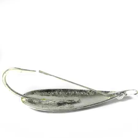 Johnson Silver Minnow Lepel, Zilver, 9g, Wierloos, #0007