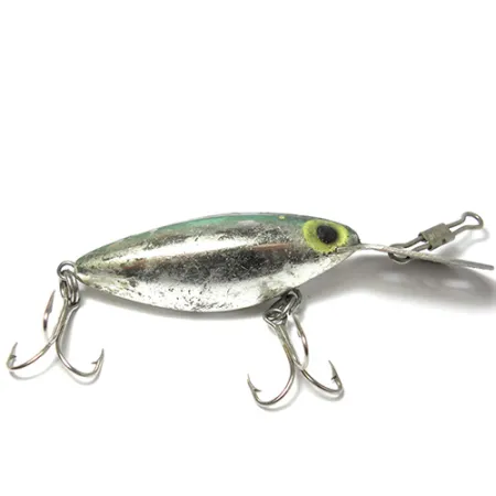 Storm Hot'N'Tot Thin Fin Plug, Staal / Groen, 6,5g, Metalen Lip, #0033