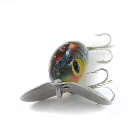 Fred Arbogast Jitterbug Oppervlaktelure, Baars, 7g, Metalen Lip, #0087