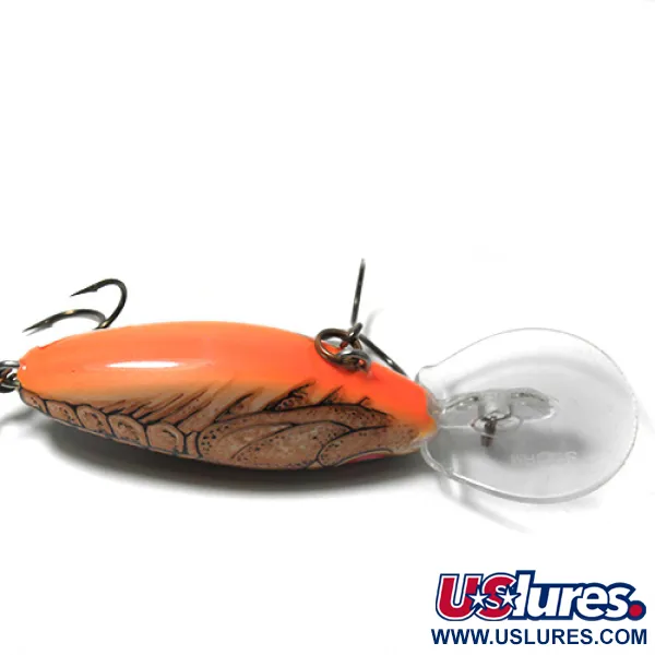 Storm Hot'N Tot Crankbait, Bruin/Oranje, 12g, brede duiklip, #0098