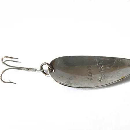 RED EYE Lepel, Nikkel / Blauw, 12,5g, Bliksem-Motief, #0174