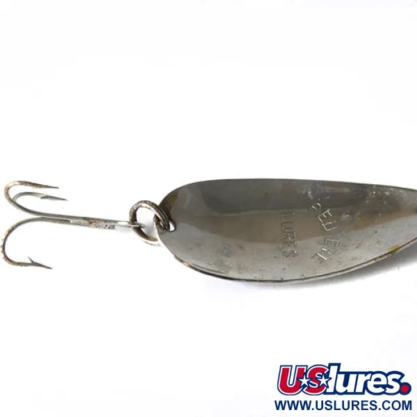 RED EYE Lepel, Nikkel / Blauw, 12,5g, Bliksem-Motief, #0174