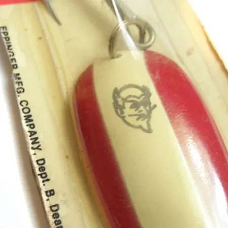 Dardevle Eppinger Lepel, Rood / Wit, 28g, Klassiek, #0178