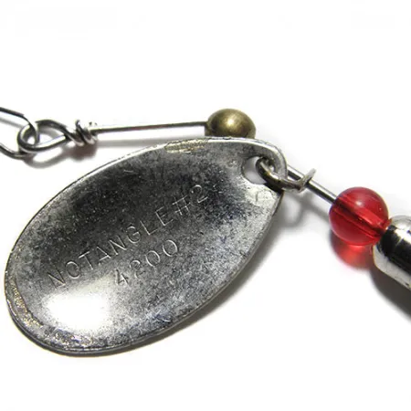 Eppinger Dardevle Notangle 2 Spinner, Wit/Rood, 6g, Verendreg, #0198