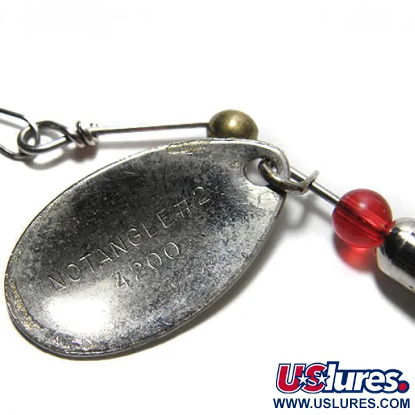 Eppinger Dardevle Notangle 2 Spinner, Wit/Rood, 6g, Verendreg, #0198