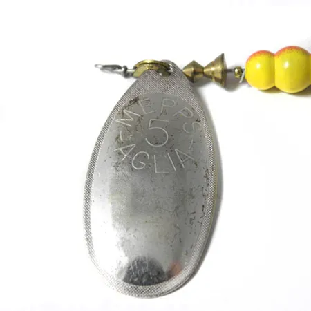 Mepps Aglia 5 Spinner, Nikkel, 14g, Messing beugel, #0207