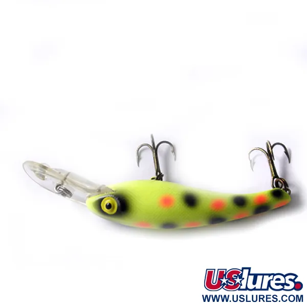 Cotton Cordell Wally Diver Suspender, Geel/Zwart/Rood, 14g, #0210