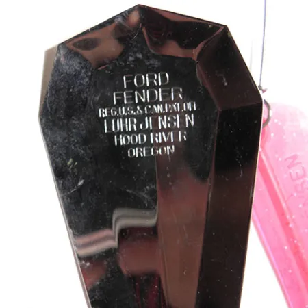 Luhr Jensen Ford Fender Lake Troll Sleepsysteem, Nikkel/Roze, #0217