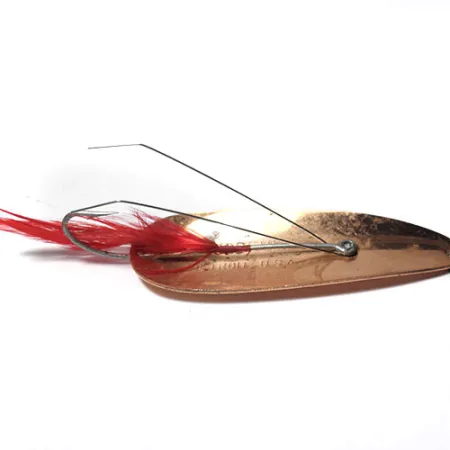 Eppinger Dardevle Feathered Weedless Lepel, Koper, 28g, Wierbescherming, #0241