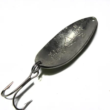 Little Cleo (Hula Girl) Lepel, Groen/Nikkel/Rood, 14g, Vintage, #0266