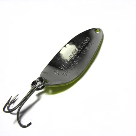 Eppinger Dardevle Devle Dog Lepel, Heldergeel/Rood, 10g, #0267