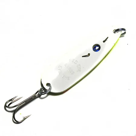 Eppinger Red Eye Evil Eye Lepel, Geel/Rood/Wit, 22g, Glazen Oog, #0286