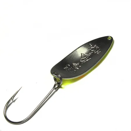 Seneca Little Cleo (Hula Girl) Lepel, Geel/Rood, 14g, Logo, #0295