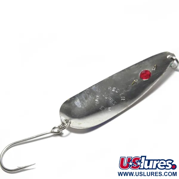 Eppinger Red Eye Evil Eye Lepel, Nikkel/Blauw, 8,5g, Rood Oog, #0307