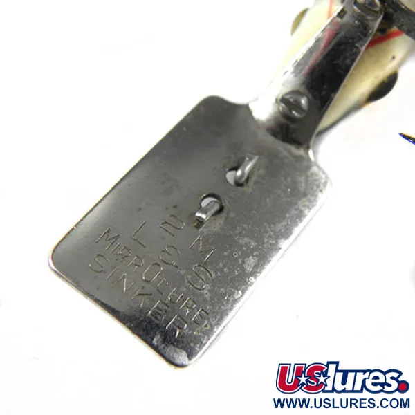 L&S Bait Mirro lure Kunstaas, Natural / Red, 7g, Vintage, #0361