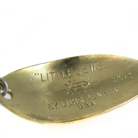 Luhr Jensen Little Jewel Lepel, Messing, 14g, Vintage, #0363