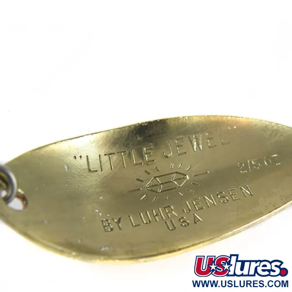 Luhr Jensen Little Jewel Lepel, Messing, 14g, Vintage, #0363