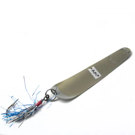 Kausch 14 Sleeplepel, Nikkel / Blauw, 3,7g, Tinsel-haak, #0441