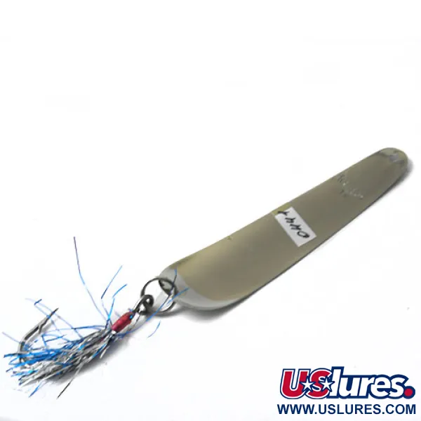 Kausch 14 Sleeplepel, Nikkel / Blauw, 3,7g, Tinsel-haak, #0441