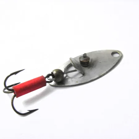 Mepps Kriss 1 Spinner, Zilver / Blauw, 3g, Geperforeerd blad, #0470