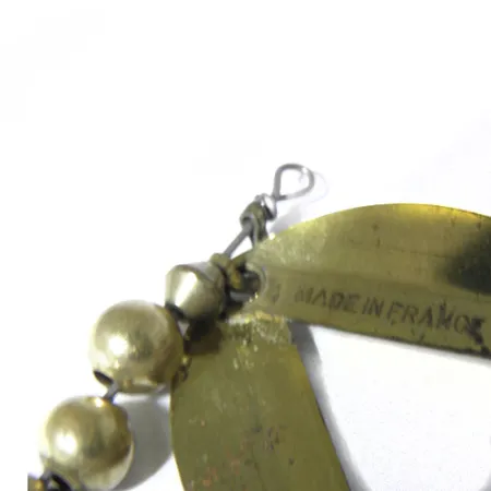 Mepps Double Cross Spinner, Messing, 4.2g, Dubbel Blad, #0471