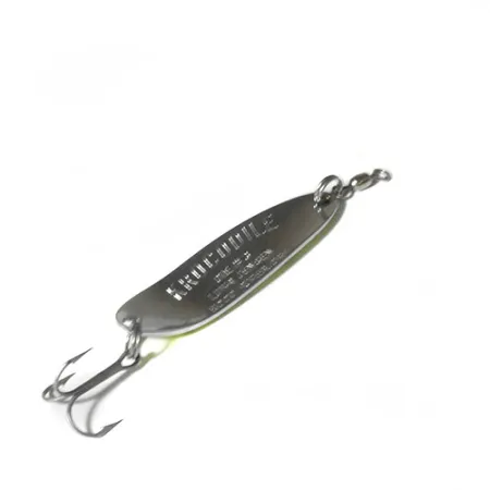 Luhr Jensen Krocodile Die #3 Lepel, Geel/Groen/Zwart, 10g, #0485