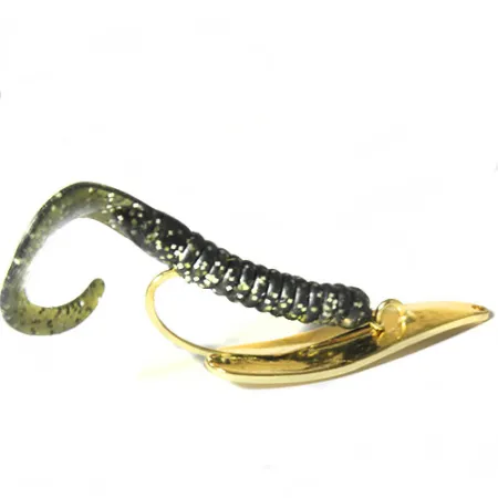 Mepps Timber Doodle 0 Anti-Wier Lepel, Goud, 8g, Wierloos, #0490