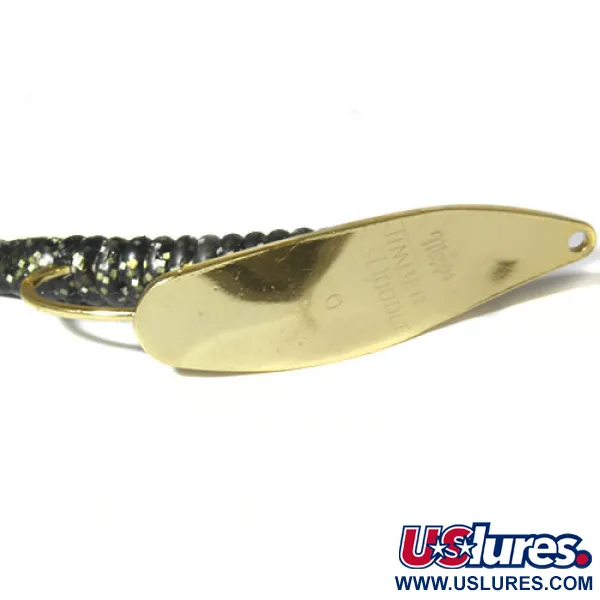 Mepps Timber Doodle 0 Anti-Wier Lepel, Goud, 8g, Wierloos, #0490