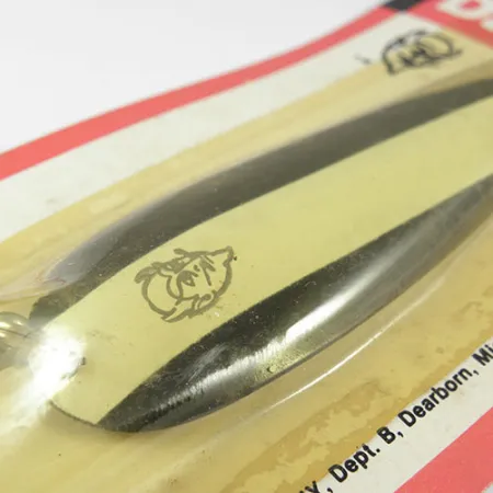 Eppinger Dardevle Lepel, Wit / Zwart, 28g, Verre Worpen, #0522