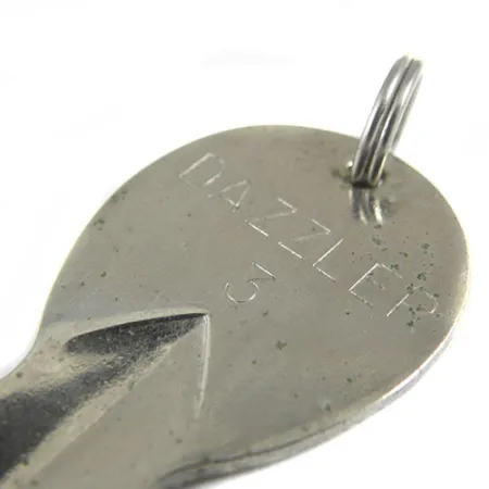 Acme Dazzler #3 Lepel, Nikkel / Groen, 17g, Zeldzaam item, #0557