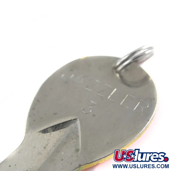 Acme Dazzler #3 Lepel, Oranje / Hologram, 17g, Vintage USA, #0577