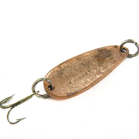 Eppinger Dardevle Midget Lepel, Crystal Bronze, 6g, Gehamerd oppervlak, #0612