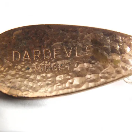 Eppinger Dardevle Midget Lepel, Crystal Bronze, 6g, Gehamerd oppervlak, #0612