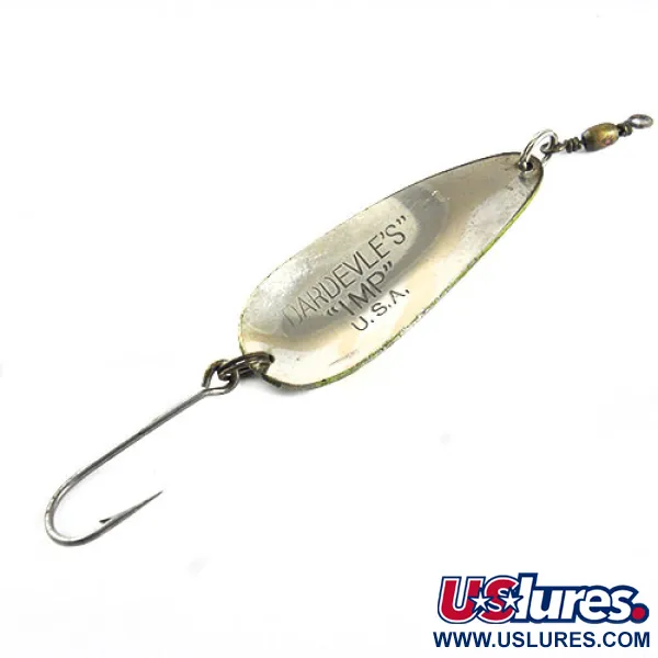 Eppinger Dardevle Imp Lepel, Frog (Groen/Geel), 11g, #0614