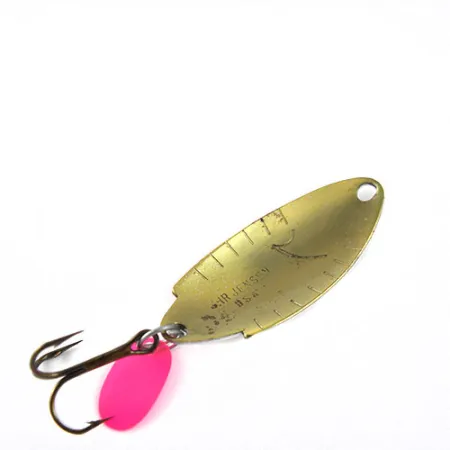 Luhr Jensen Lepel, Wit/Rood/Groen, 4.3g, Pink Attractor, #0622