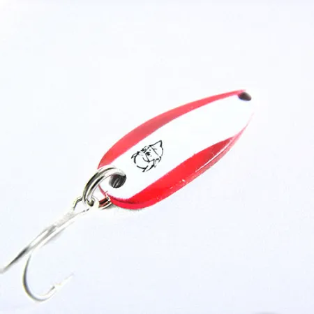 Dardevle Skeeter Lepel, Rood / Wit, 2g, Vintage Origineel, #0631