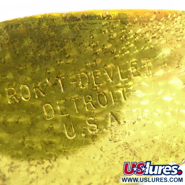 Dardevle Rok't Devle Lepel, Crystal Golden Crystal, 36g, #0651