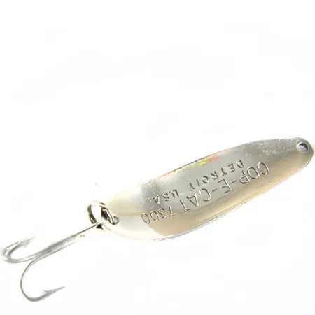 Dardevle Cop-E-Cat 7300 Lepel, Nikkel/Groen, 10g, Detroit-stempel, #0653