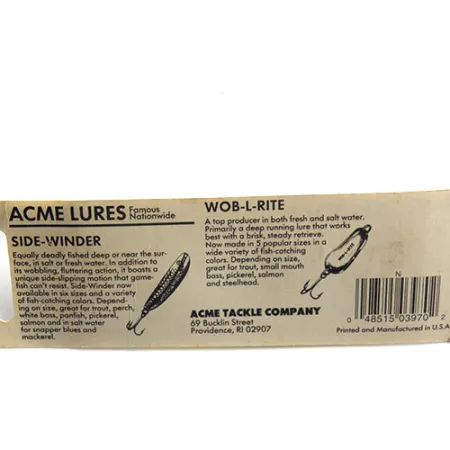 Acme Little Cleo Lepel, Nikkel / Groen, 11g, Originele dreg, #0672