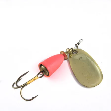 Blue Fox Super Vibrax 3 Spinner, Goud / Oranje, 8g, Anti-kink, #0681