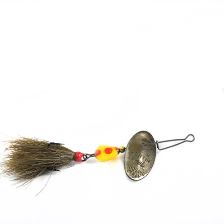 Panther Martin 2 Spinner, Messing, 2.5g, Geveerde dreg, #0702