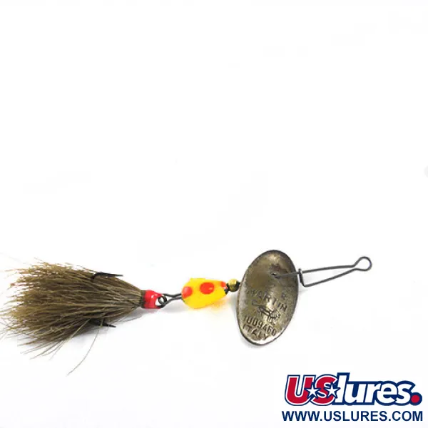 Panther Martin 2 Spinner, Messing, 2.5g, Geveerde dreg, #0702