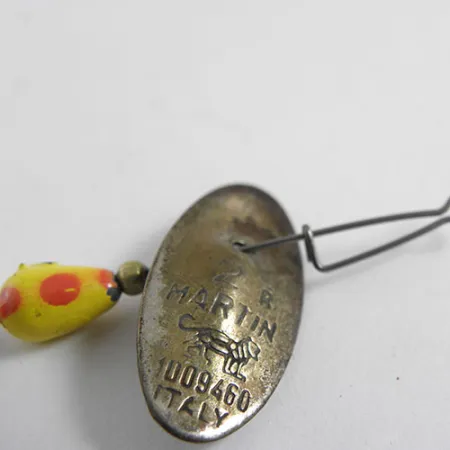 Panther Martin 2 Spinner, Messing, 2.5g, Geveerde dreg, #0702