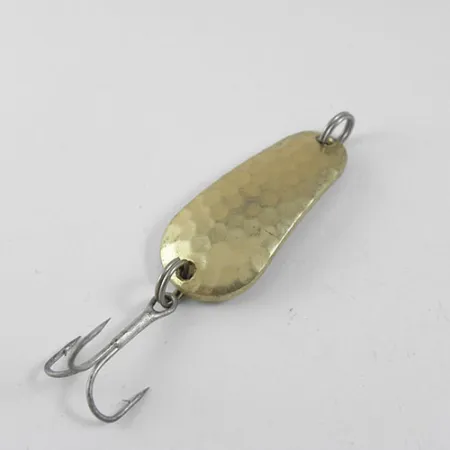 Acme Wob-L-Rite Lepel, Messing, 7g, Gehamerde Afwerking, #0720