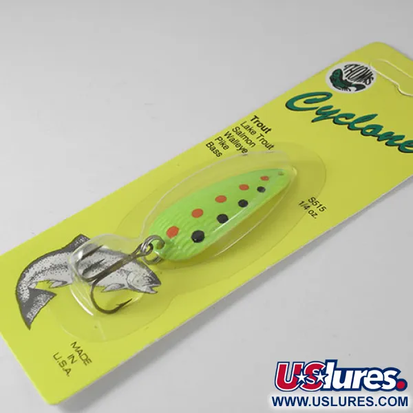 Thomas Cyclone Lepel, Fluorescerend Groen, 7g, Gewafeld, #0754