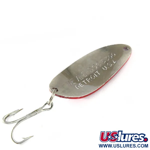 Eppinger Dardevle Devle Dog 5300 Lepel, Rood/Wit, 10g, #0774