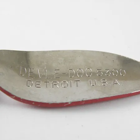 Eppinger Dardevle Devle Dog 5300 Lepel, Rood/Wit, 10g, #0774