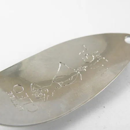 Seneca Little Cleo Lepel, Nikkel / Blauw, 5g, Hula Girl, #0776