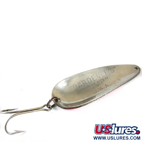 Dardevle Imp Lepel, Rood / Wit, 11g, Klassieker, #0796